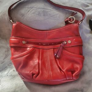 Tignanello Red Handbag
